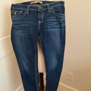 Big Star Dark Blue Skinny Jeans
